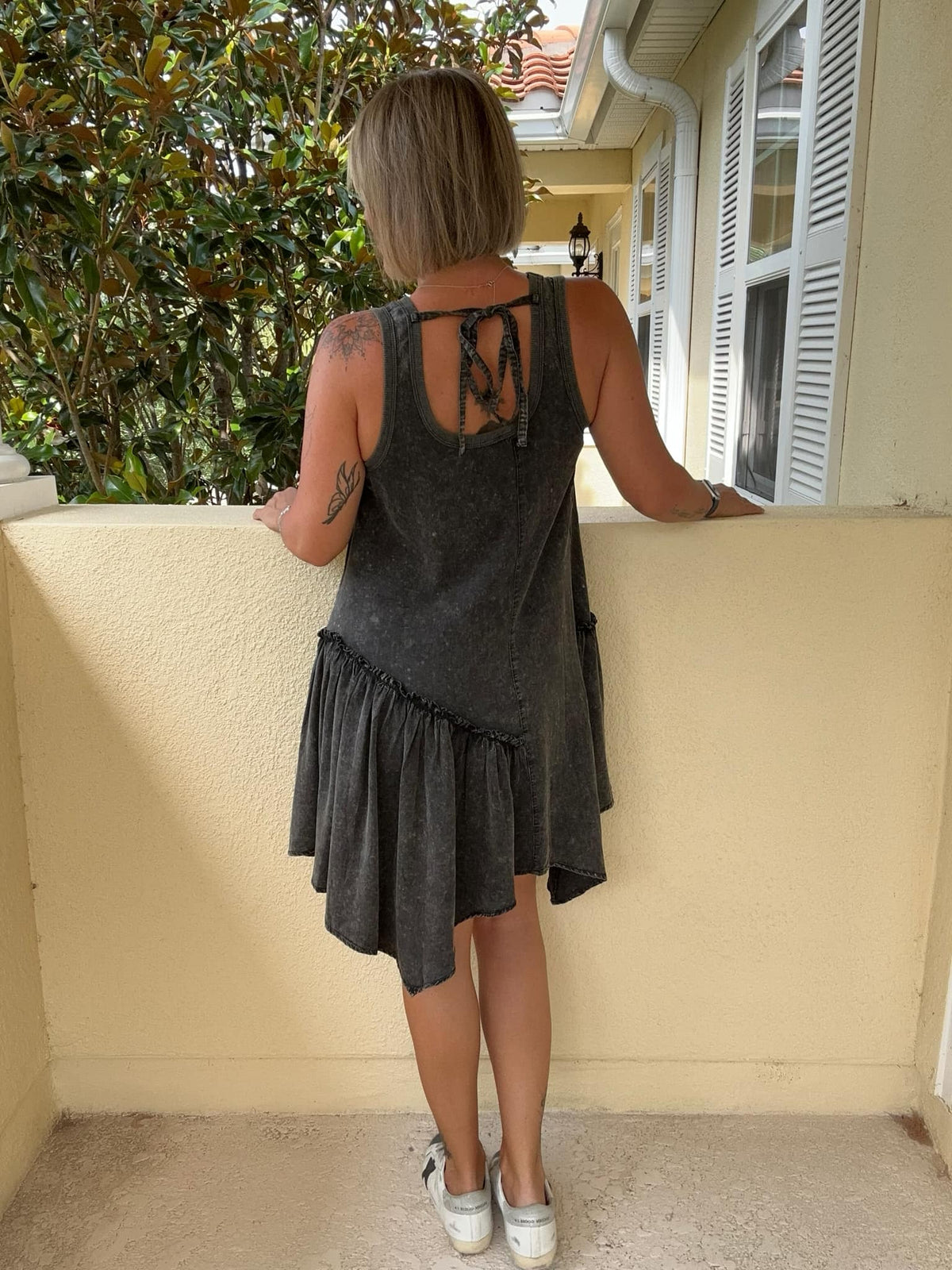 On The Edge Asymmetrical Dress