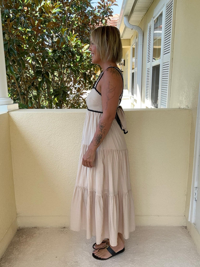 Falling For You Midi Dress