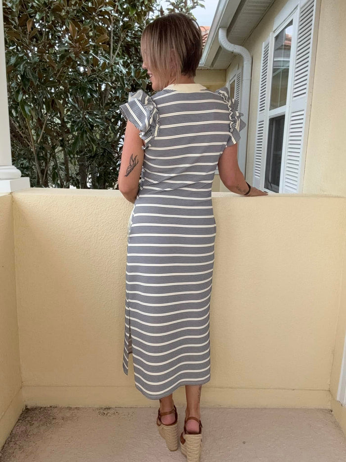 Seaside Stroll Midi Dress