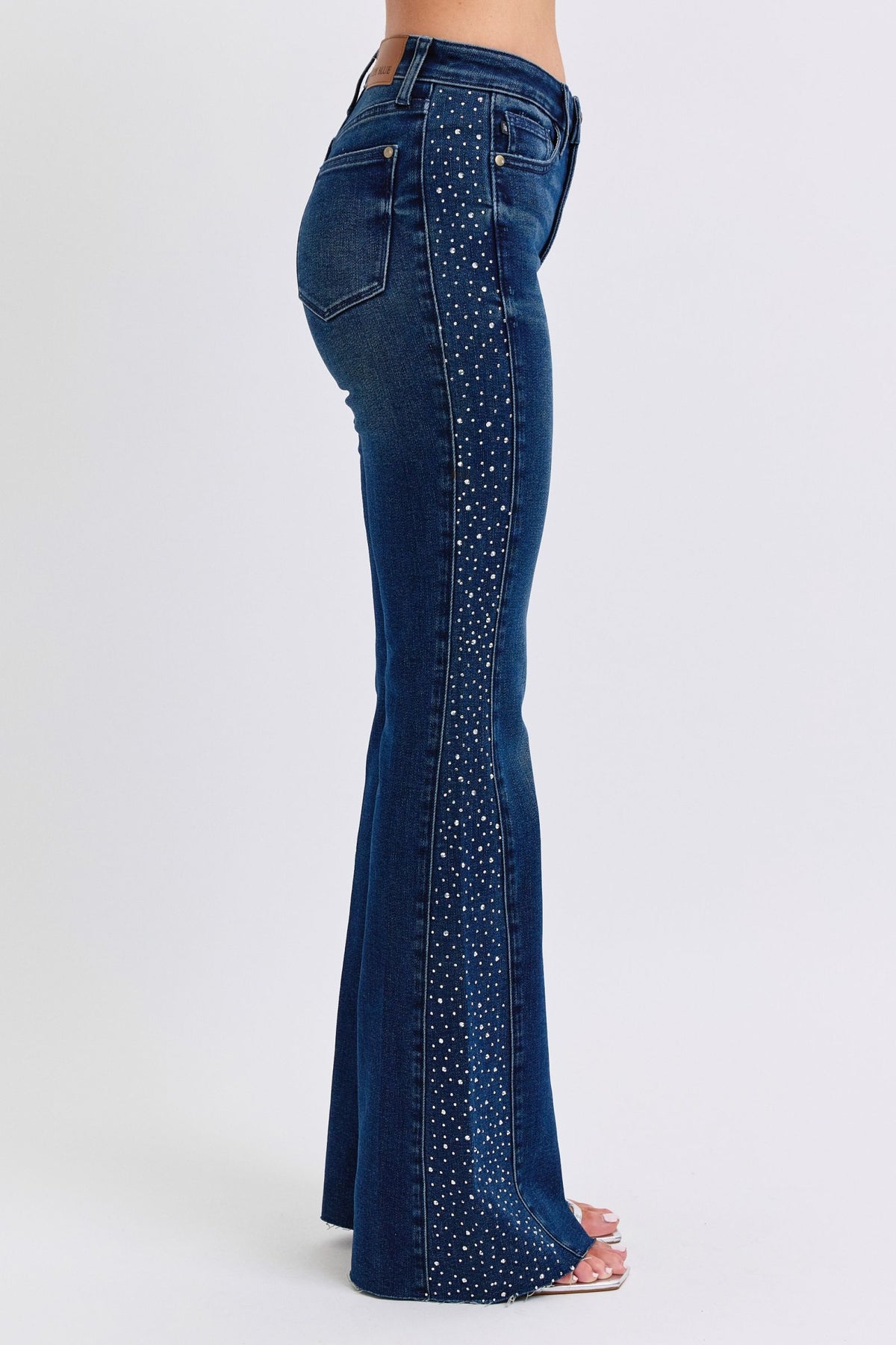 Judy Blue Embellished Flare Jeans